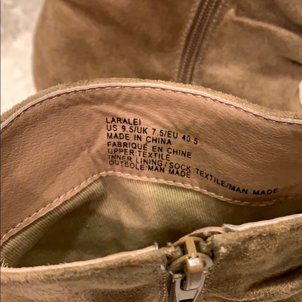 Show dazzle suede high heeled  booties - Picture 4 of 8